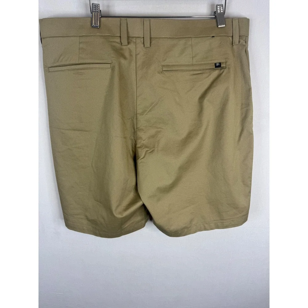 Banana Republic Mens Core‎ Temp Khaki Chino Shorts Tan Beige Size 38